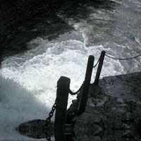 Cascadilla Gorge in Black & White